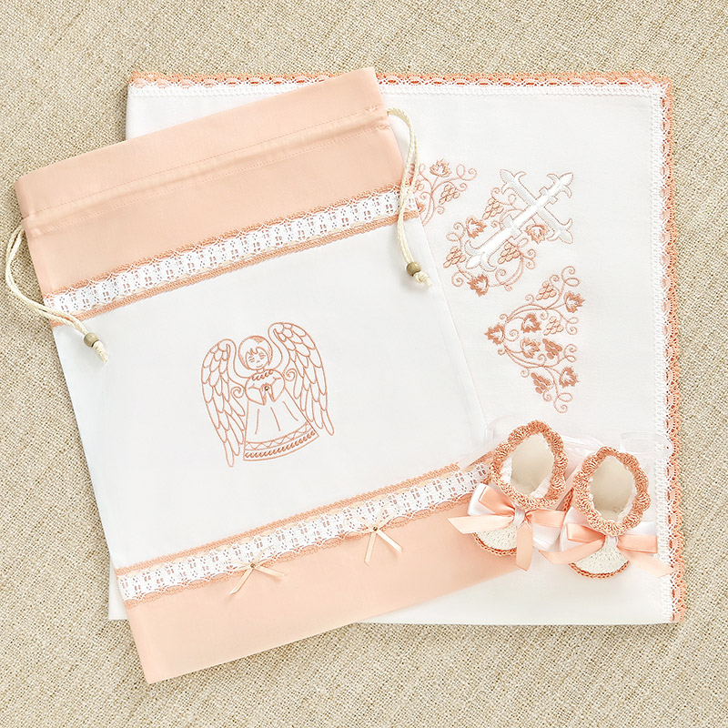 Мешочек для крестильных принадлежностей "Ангелочек" фото 9