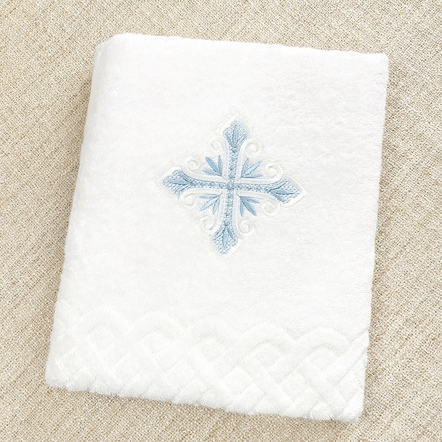 Крестильный набор для мальчика "Илья" с полотенцем фото 3