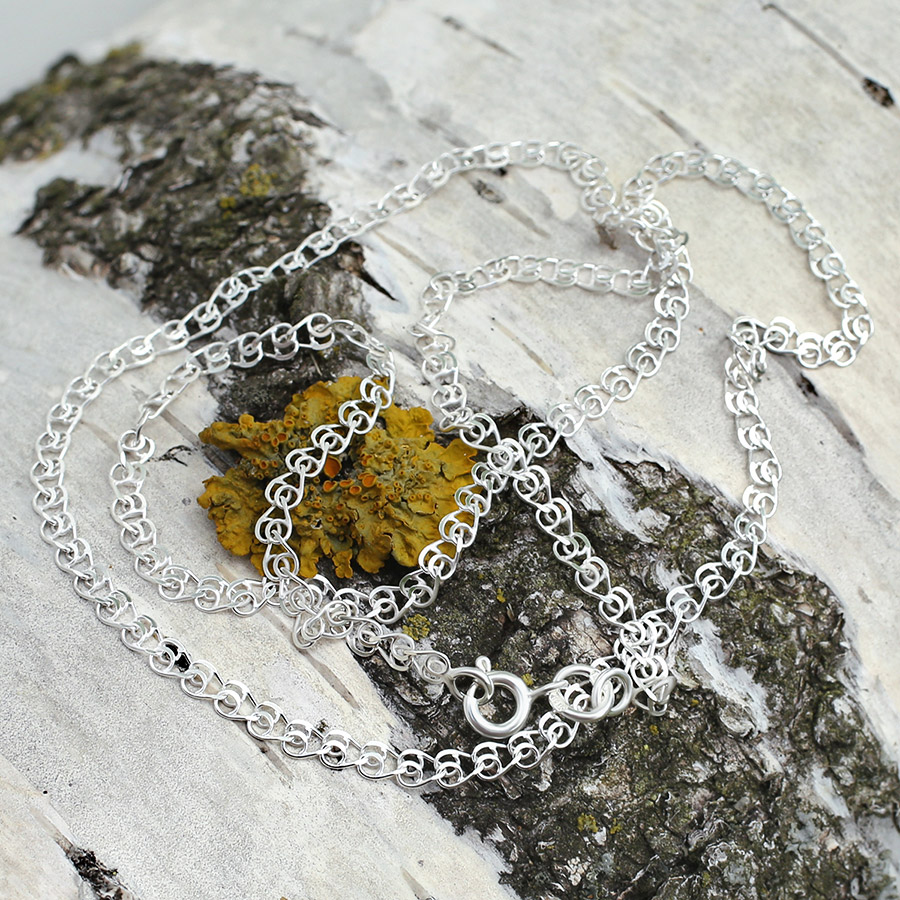 Серебряная цепочка Лав 0,4 фото 2