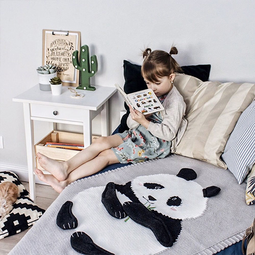 Плед "Панда" оригинал Apero хлопок фото 1