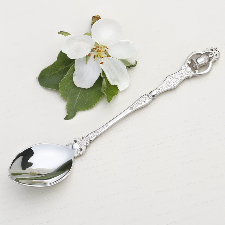 Серебряная ложка "Колокольный звон" фото 2