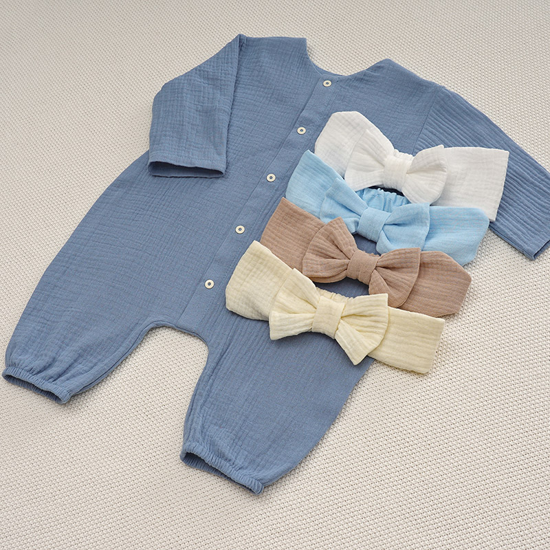 Комбинезон Облачко джинс из муслина фото 5