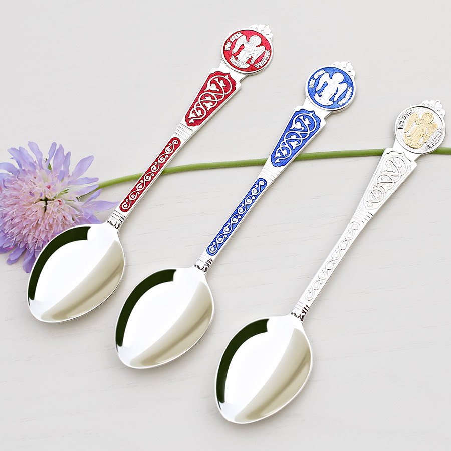 Подарочный набор "Икона и ложка для крестницы" фото 2