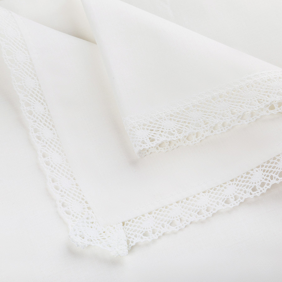 Пеленка с кружевной оторочкой фото 8