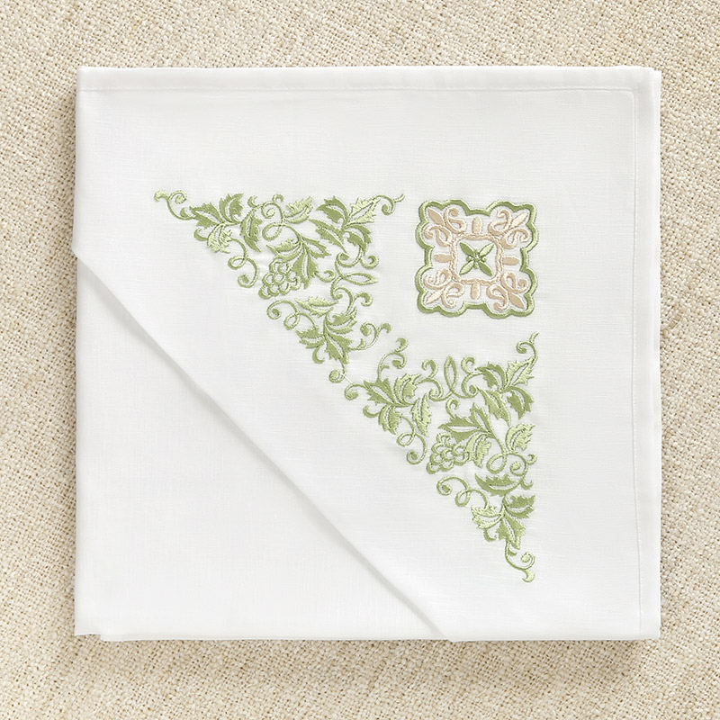 Крестильный пеленка с капюшоном "Яблочный и медовый Спас" фото 3