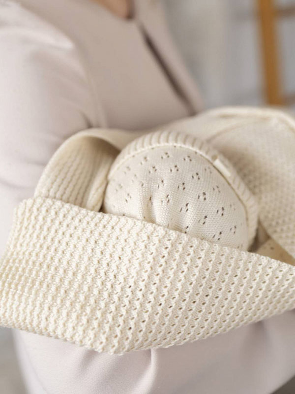 Плед "Утренняя роса" бежевый фото 2