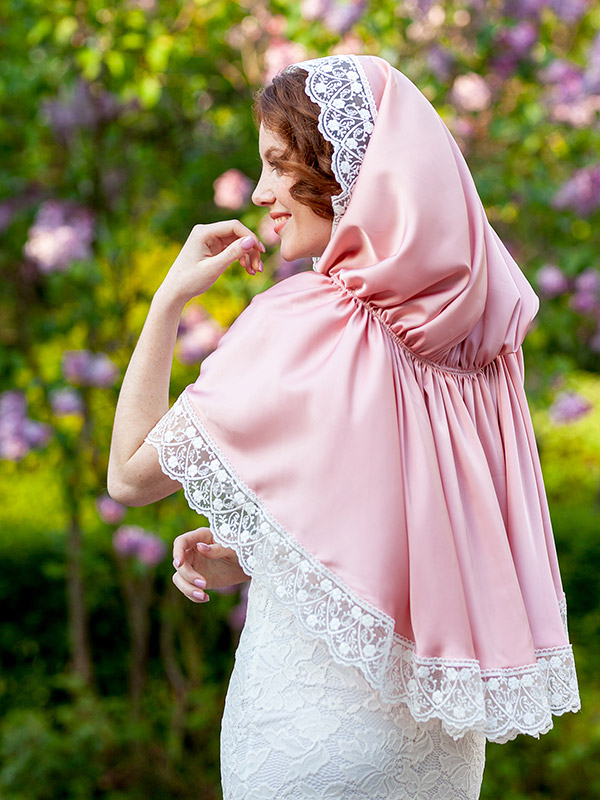 Женский платок с капюшоном "Ариадна" фото 1