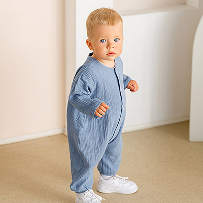 Комбинезон Облачко джинс из муслина