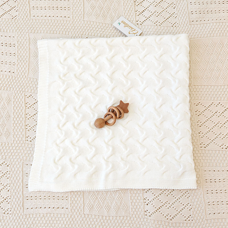 Плед "Остин",  молочный фото 4