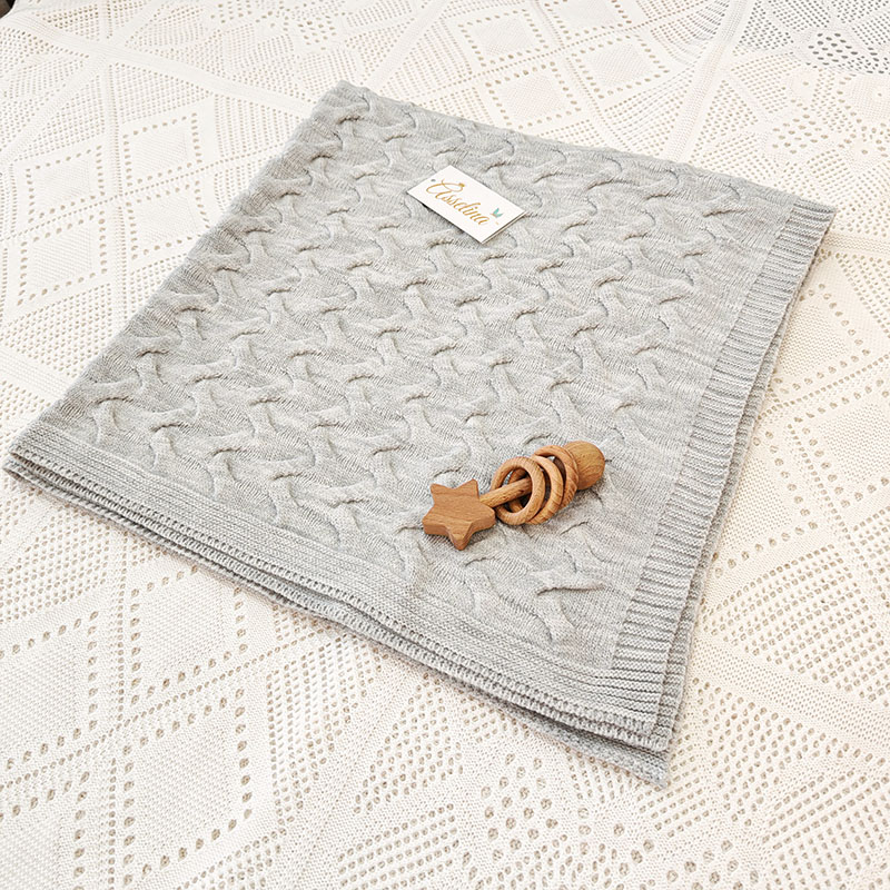 Плед "Остин",  серый фото 4