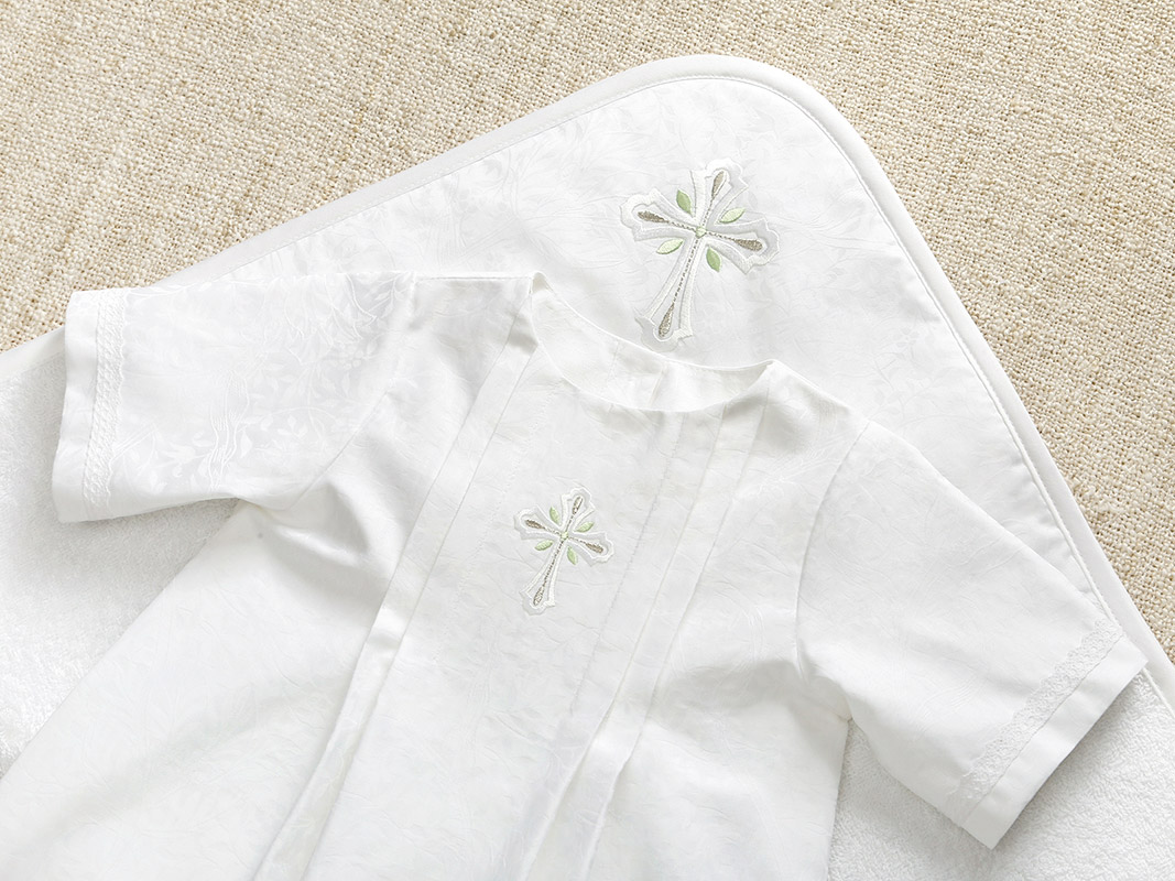 Махровая крестильная пеленка "Июнь" фото 2