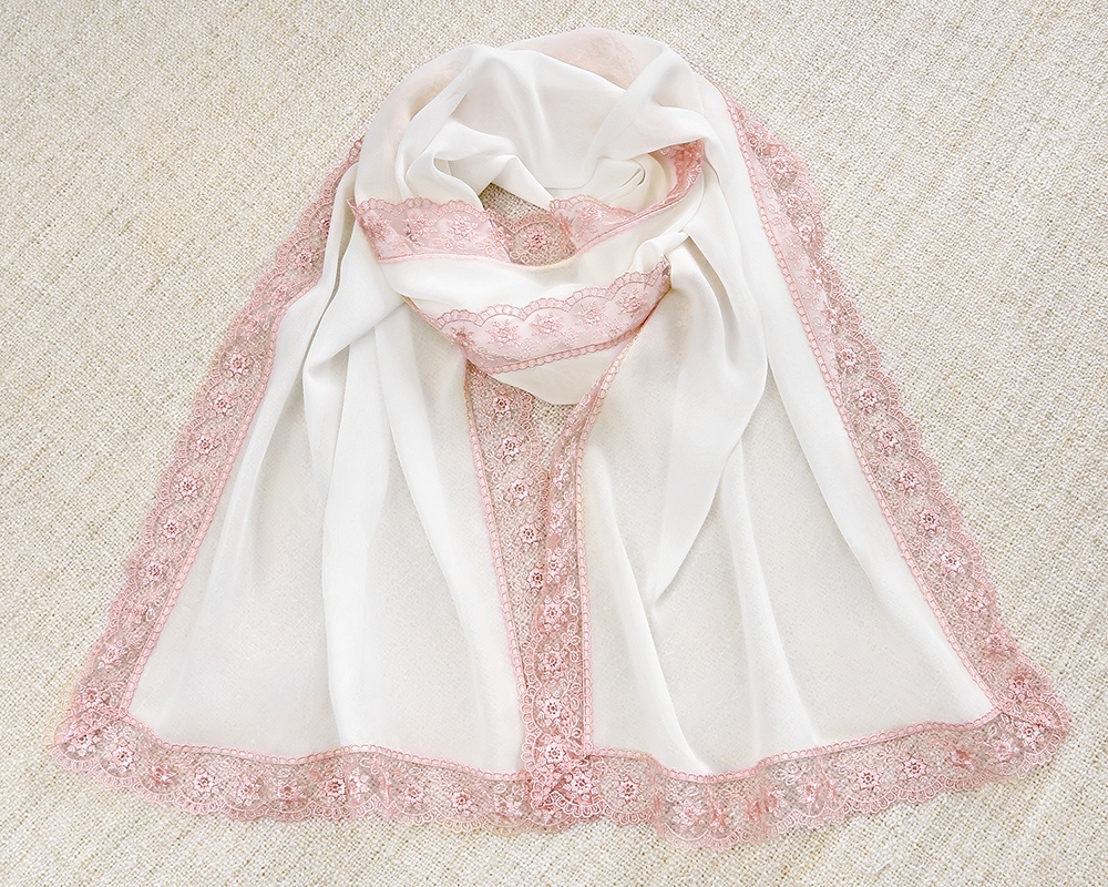 Шифоновый шарф "Любовь" фото 1