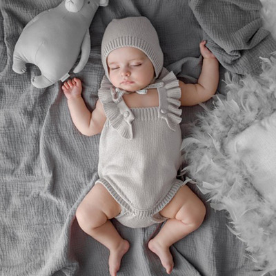 Боди и шапочка "Милки" серый - миниатюра фотографии товара в каталоге ЛиноБамбино