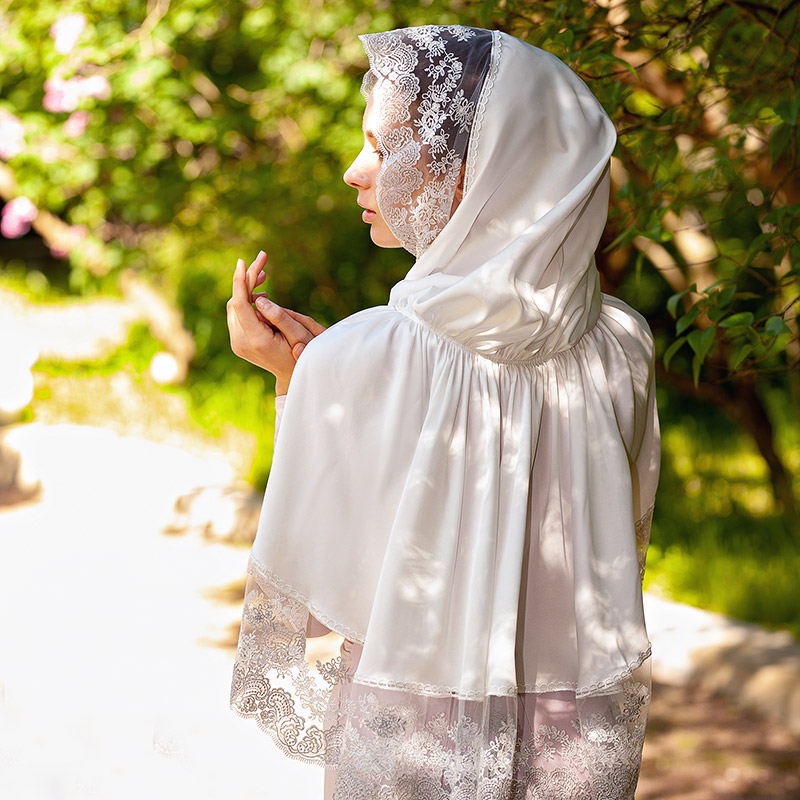 Накидка для таинств "Сияние" женская фото 13