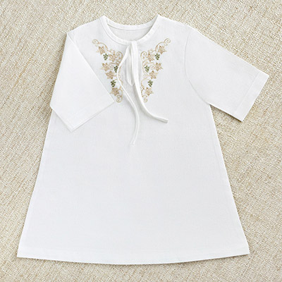 Фото товара "Крестильная рубашка "Георгий" для мальчика" из магазина ЛиноБамбино