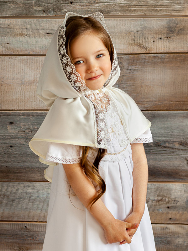 Детская накидка для церкви "Таисия" фото 1
