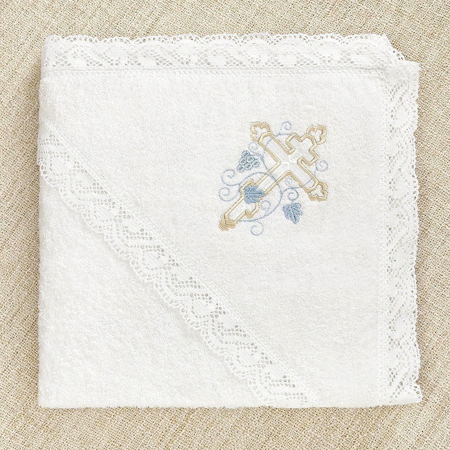 Крестильный набор для мальчика "Иван" с полотенцем фото 7