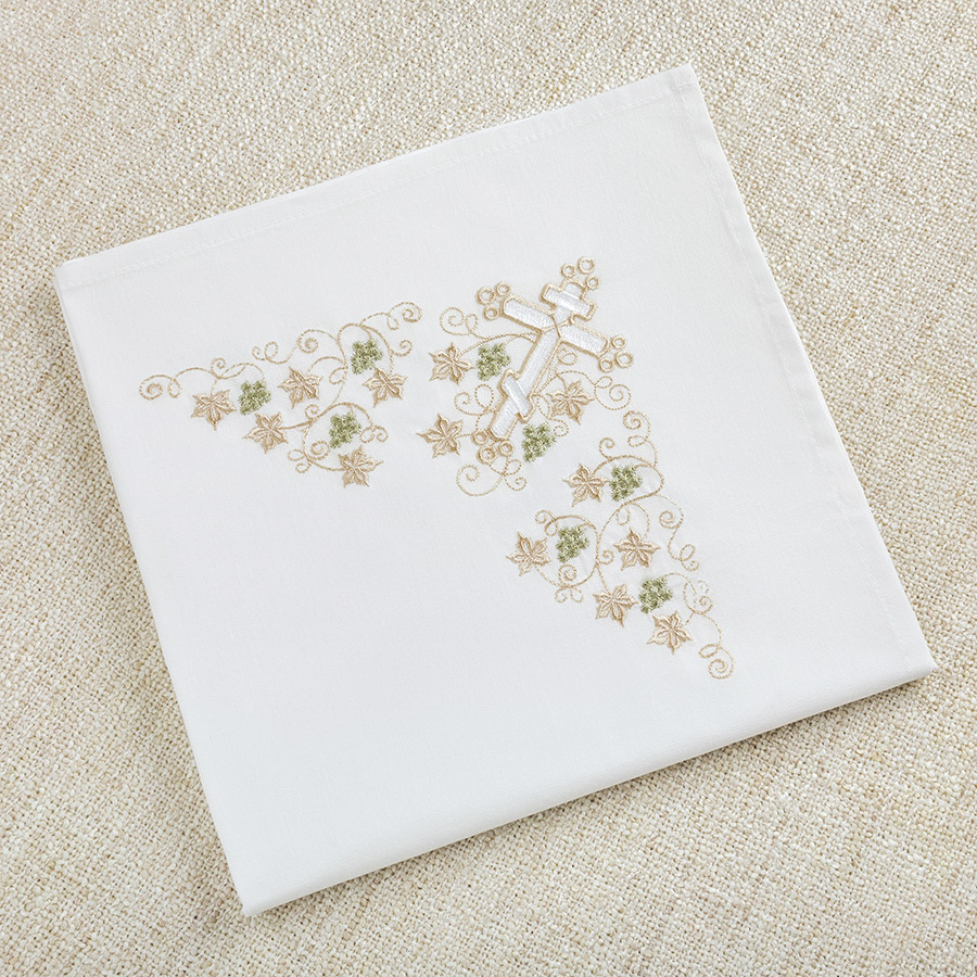 Пеленка для крещения с капюшоном  "Георгий" фото 4