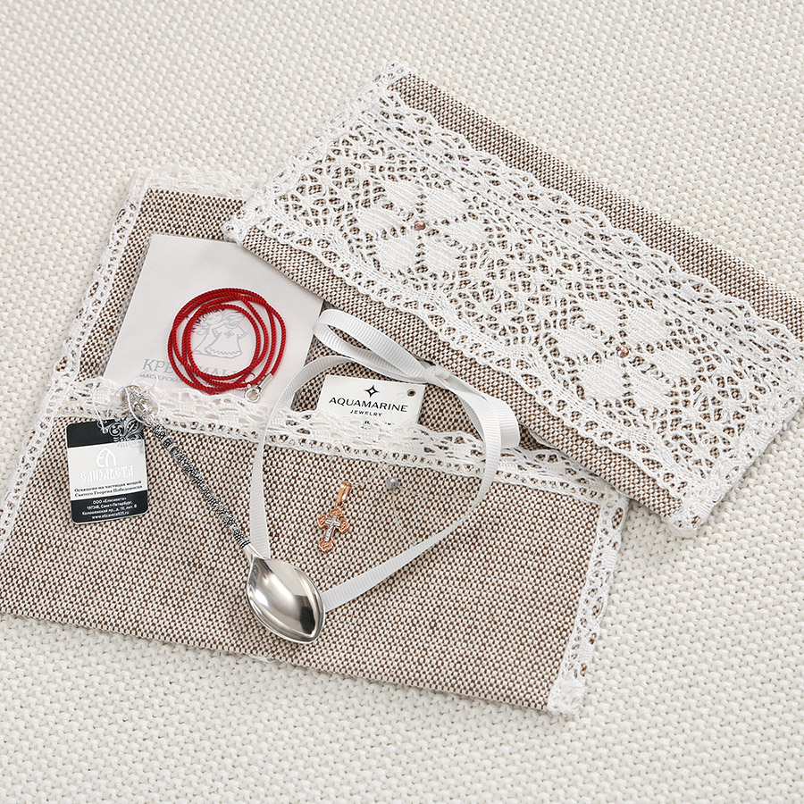 Льняной конвертик для денег фото 5