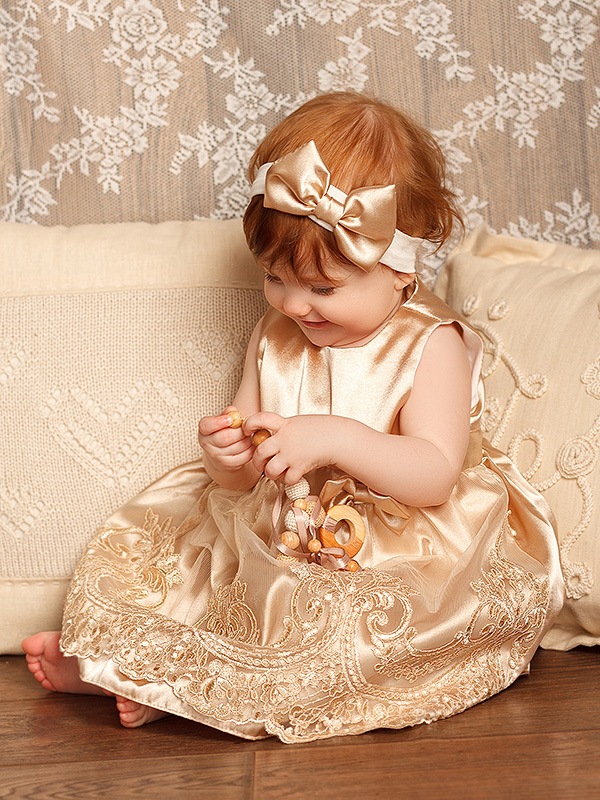 Платье "Асселина" бежевое