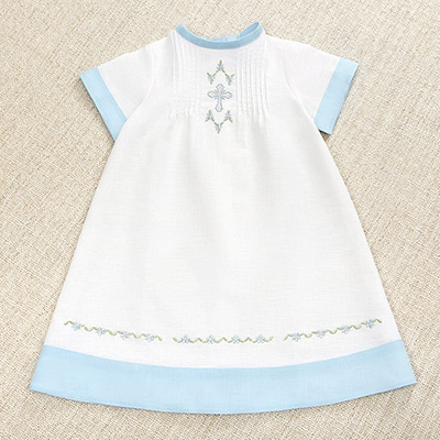 Фото товара "Платье "Незабудка" для Крещения девочки" из магазина ЛиноБамбино