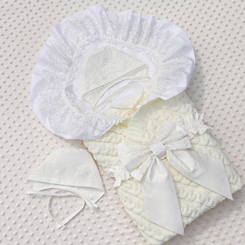 Комплект на выписку "Конфетти" молочный фото 1