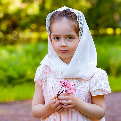 Фото товара "Детский снуд для церкви "Валентина"" из магазина ЛиноБамбино