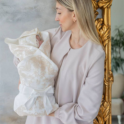 Конверт-плед "Рококо" - миниатюра фотографии товара в каталоге ЛиноБамбино