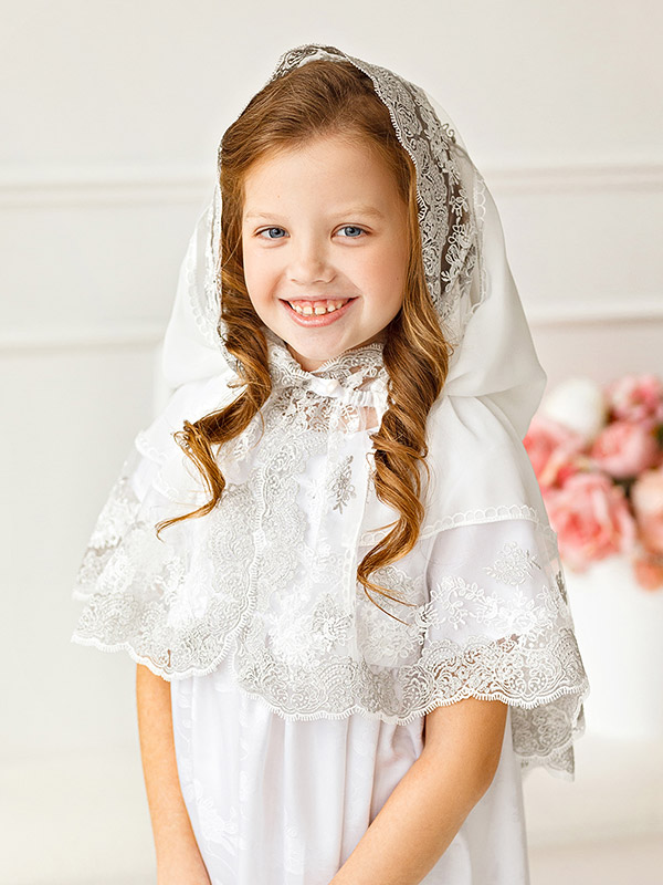 Накидка для девочки "Сияние" фото 7