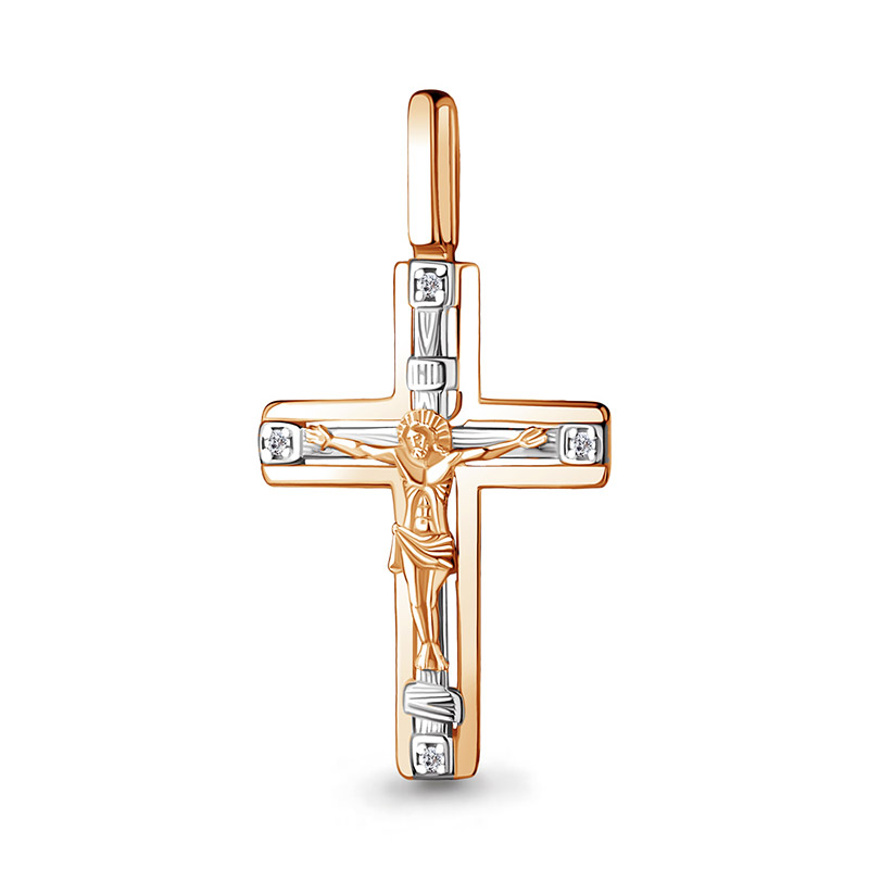 Золотой крестик 922795АКВ фото 1