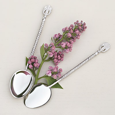 Серебряная ложка "Ангел-хранитель малый"