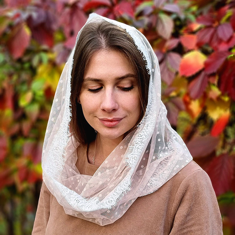 Снуд-хомут из фатина "Аленушка" фото 3