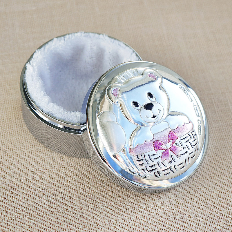 Шкатулка "Мишка" для первого зубика фото 1