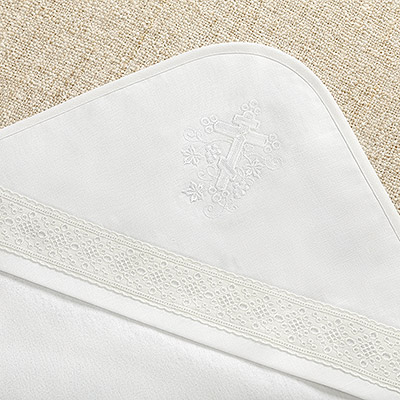 Фото товара "Тёплая пеленка с капюшоном "Ручеек"" при наведении