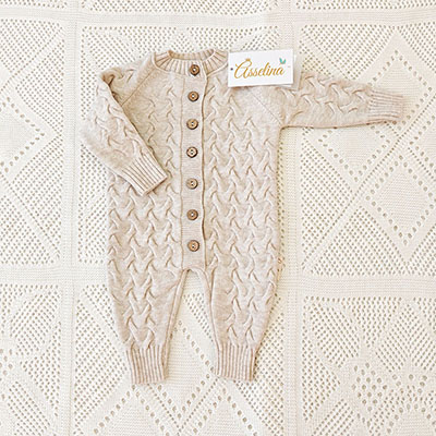 Комбинезон  "Остин", крем-брюле