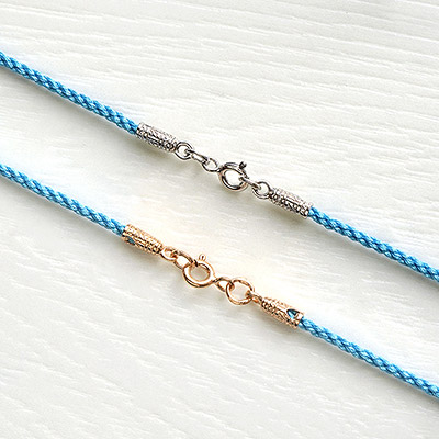 Фото товара "Гайтан ЛЕПТА голубой" из магазина ЛиноБамбино