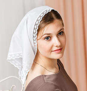 Женская косынка "Настя" - фото из магазина ЛиноБамбино