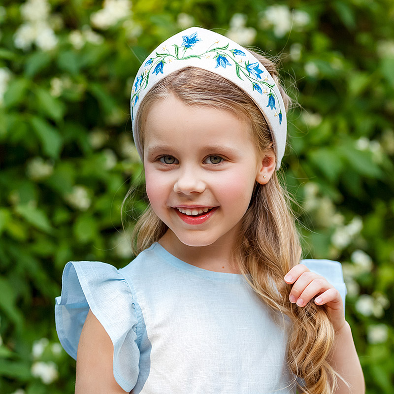 Кокошник с вышивкой в ассортименте фото 7