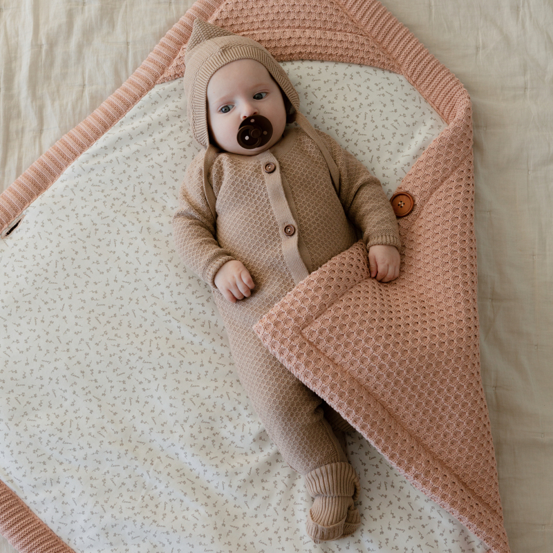 Вязаный текстурный комбинезон Капучино фото 1