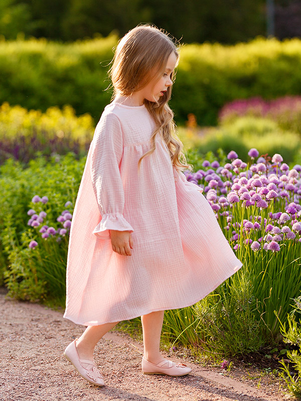 Платье Дымка сахарная вата муслин фото 4