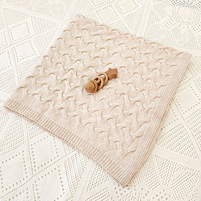 Фото товара "Плед "Остин",  крем-брюле" при наведении