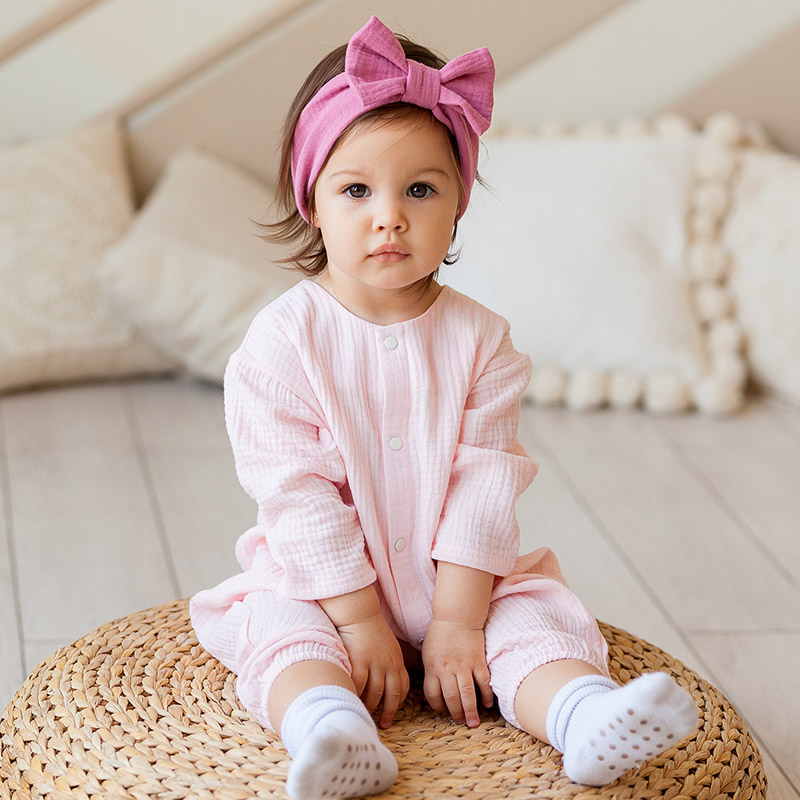 Комбинезон Облачко сахарная вата из муслина фото 5