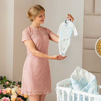 Комплект на выписку "Мерлетто" голубой для мальчика - миниатюра фотографии товара в каталоге ЛиноБамбино