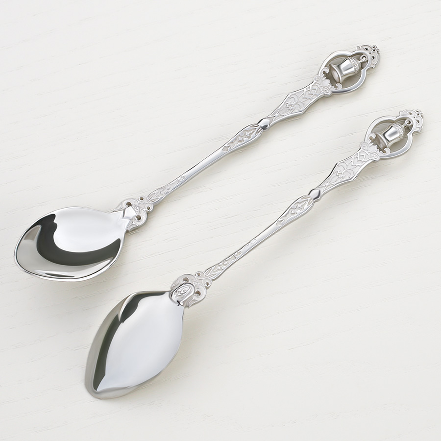 Серебряная ложка "Колокольный звон" фото 3