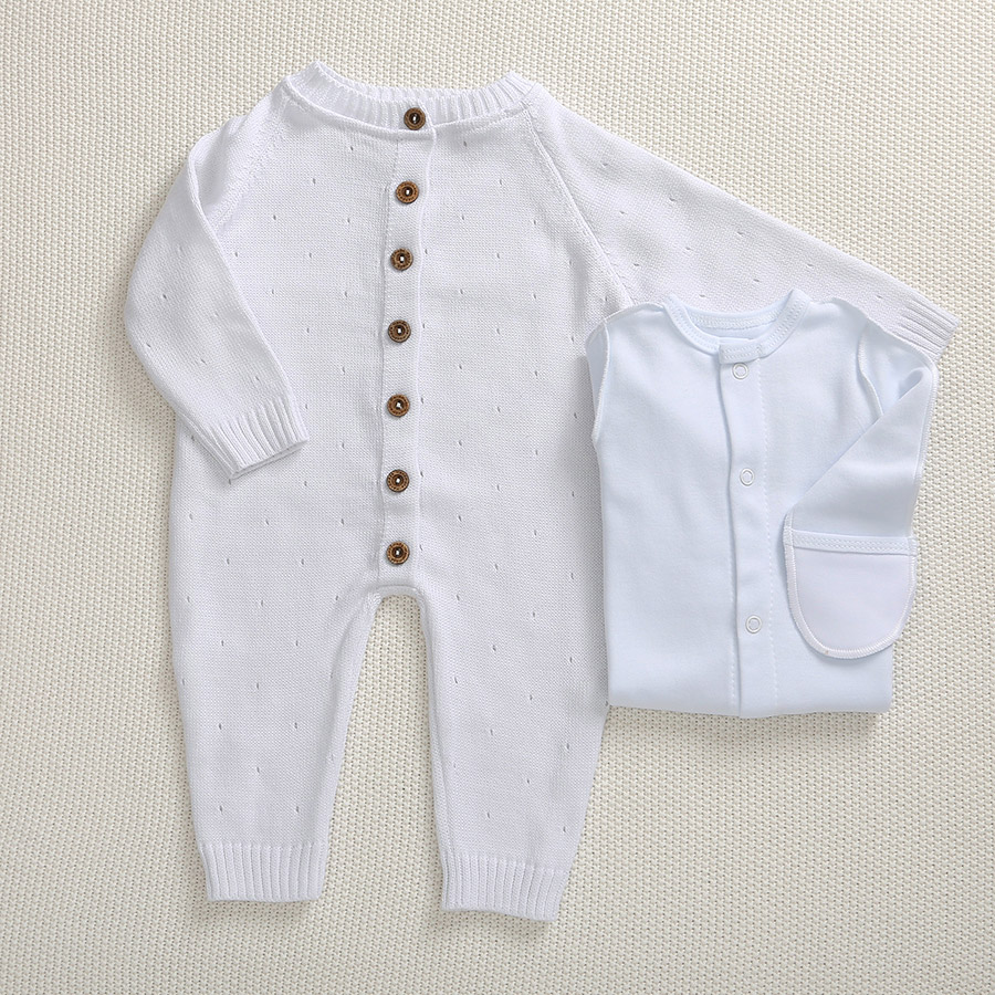 Комбинезон "Капелька" белый фото 3