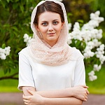 Платок из фатина "Аленушка"