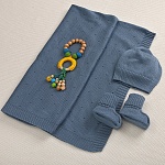 Набор комбинезон с пледом "Капелька" парламент