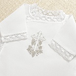 Крестильная распашонка "Серебряная лоза"