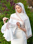 Платок-капюшон для девочки "Любава"