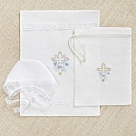 Крестильный набор для мальчика "Иван" с полотенцем